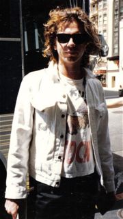 Michael Hutchence of INXS - San Francisco, 1986